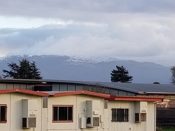 Mt. Toro with snow!