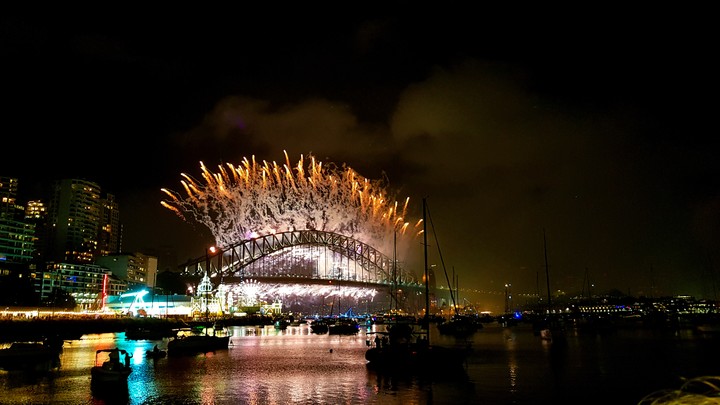 Sydney NYE fireworks
