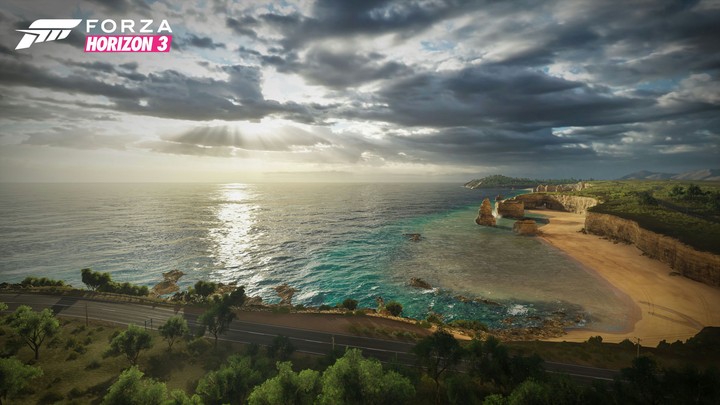 Paisagem de Forza Horizon 3