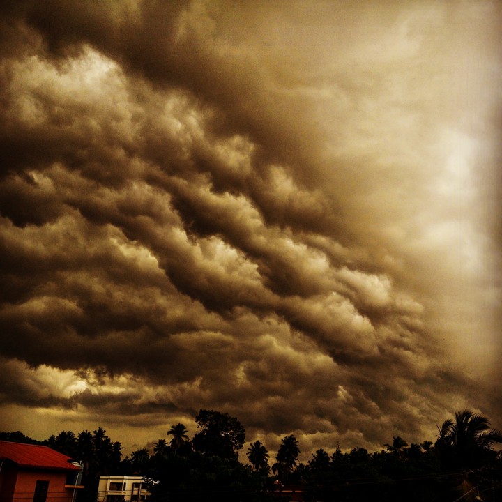 cloudy day