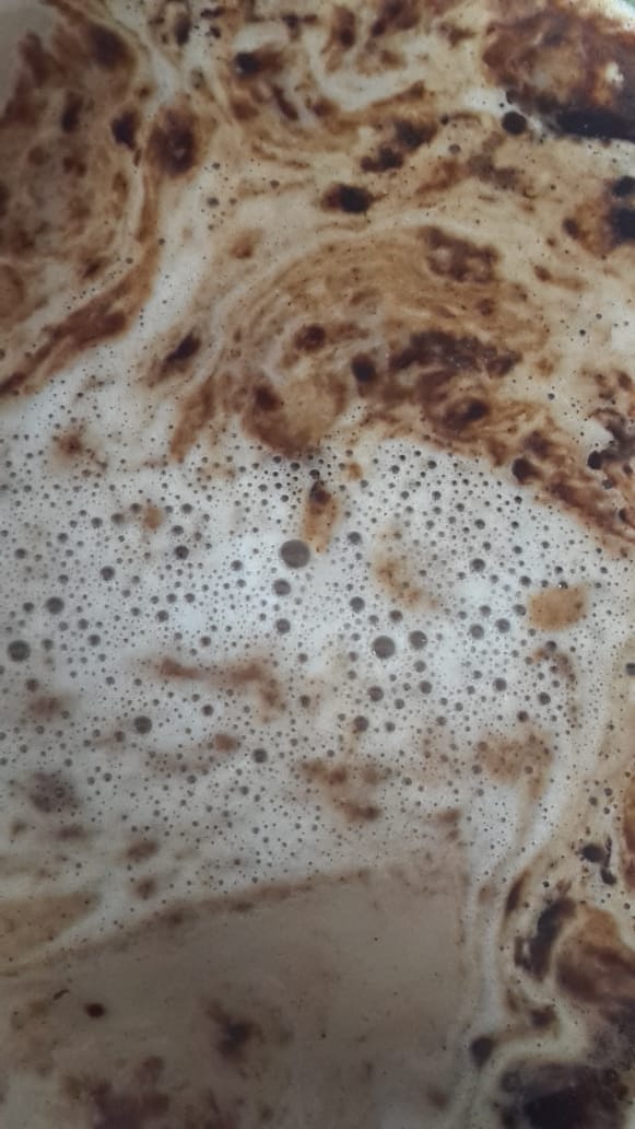 creamy coffee