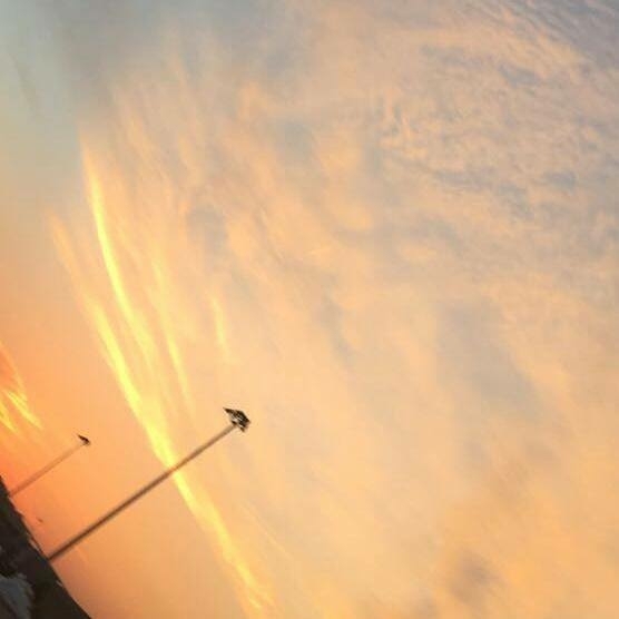 The sky