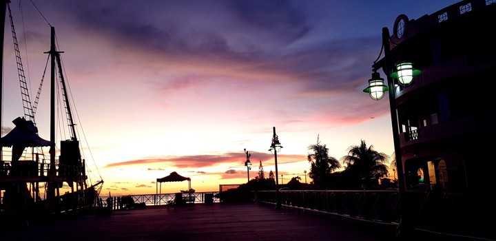 Sunset in Paradise