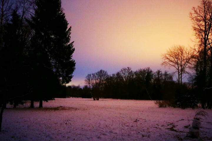A stunning sunset