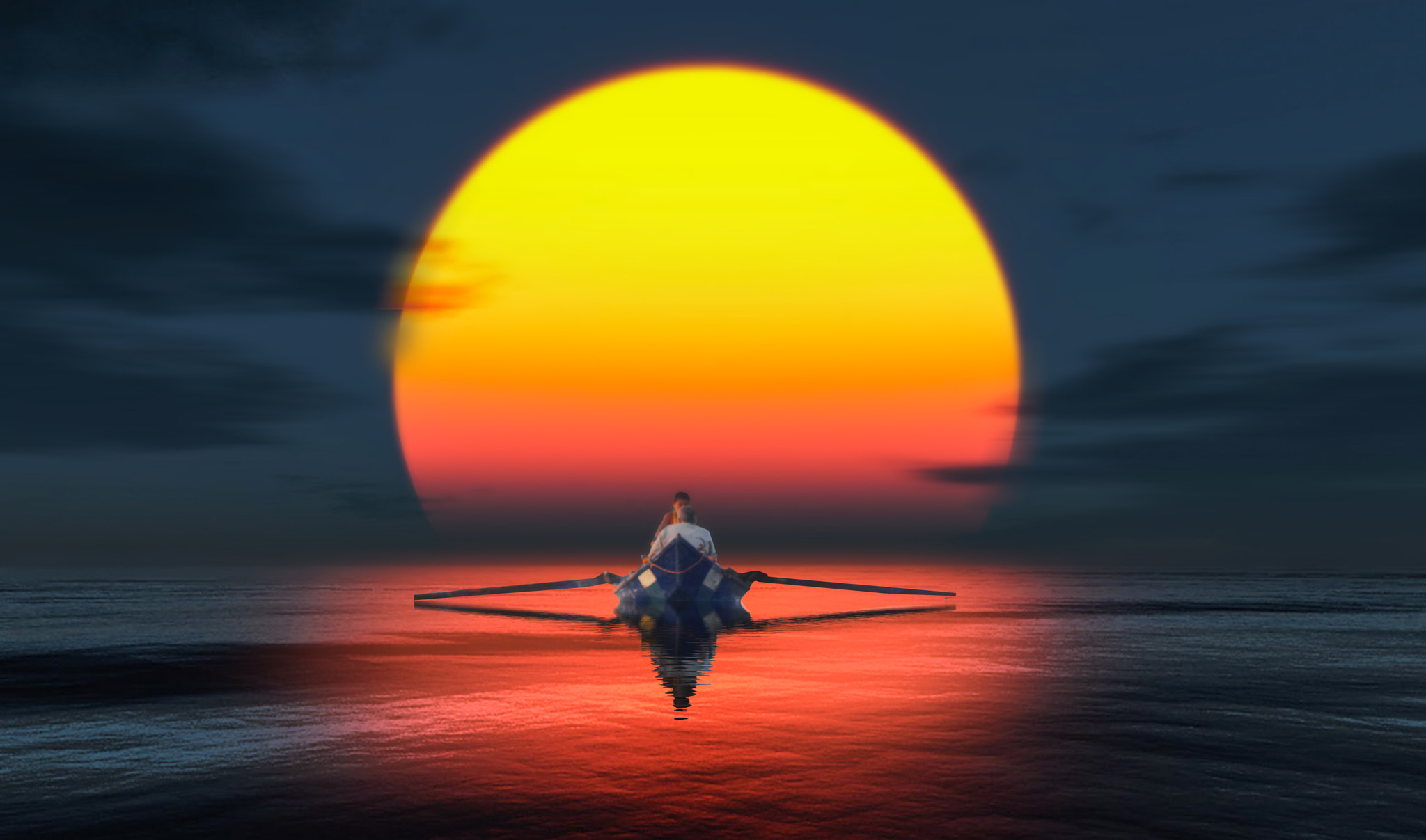 sfondi Beauty, dusk