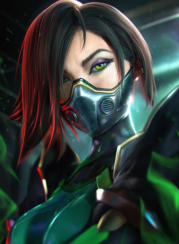 v