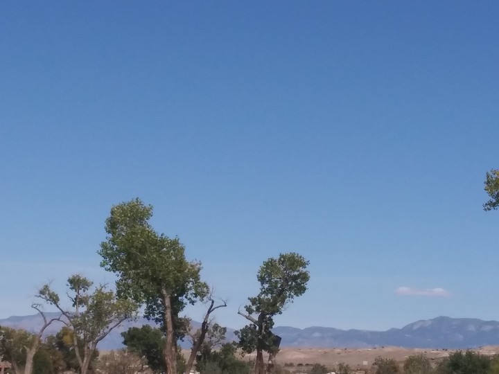 blue sky