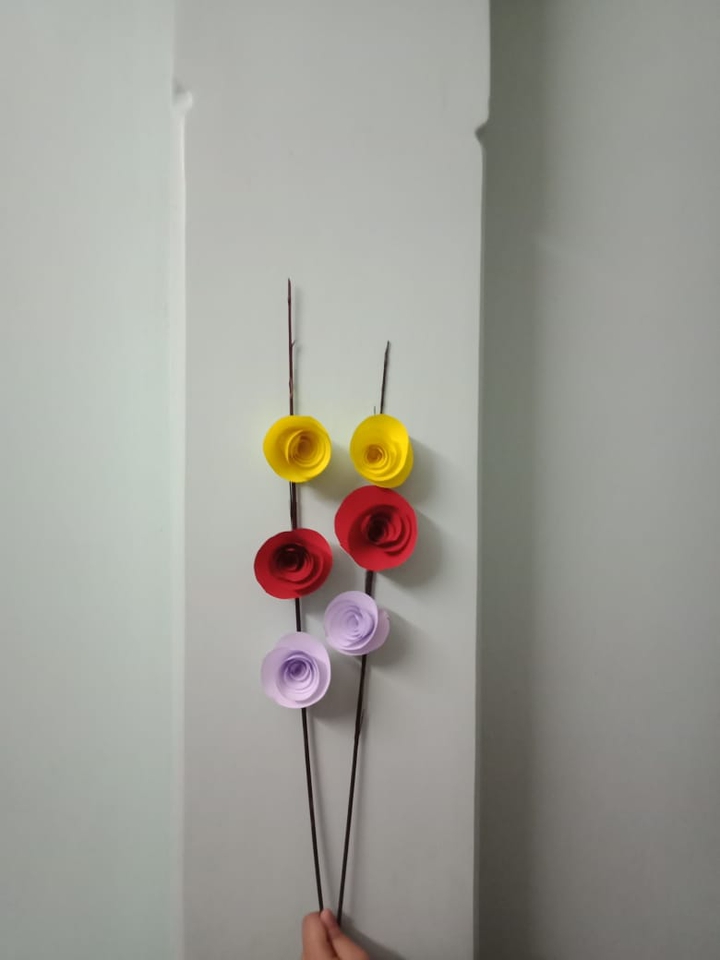 paper roses