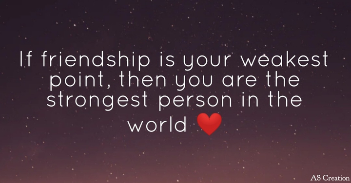 Friendship