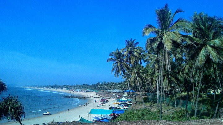 Clear day at the beach