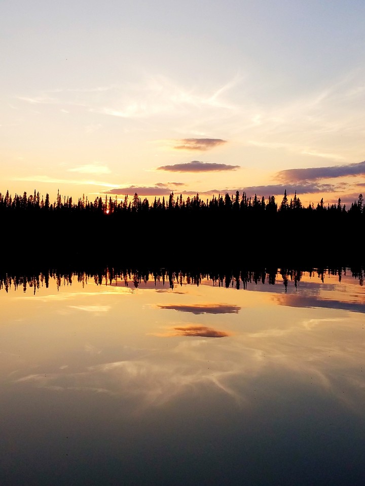 Sunset in Canada 