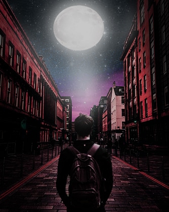 moon night