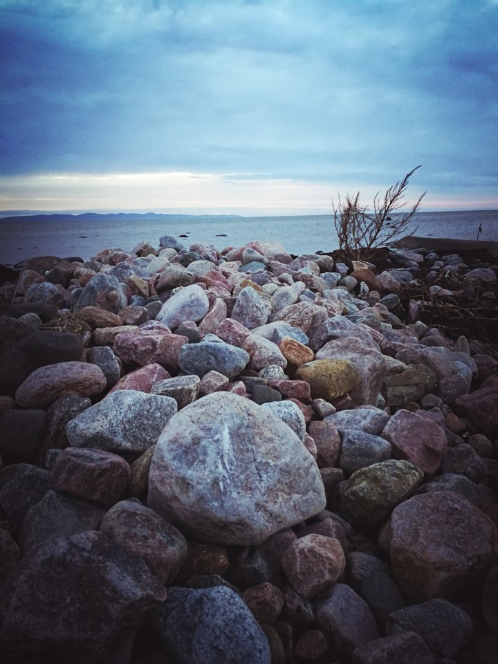 Stone beach