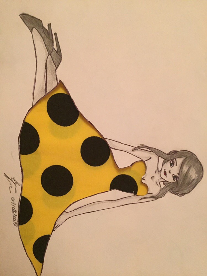 robe à  pois
