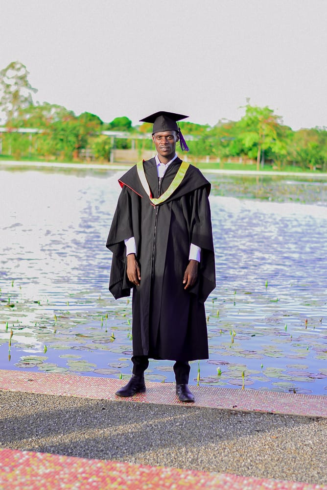 Graduation closeup