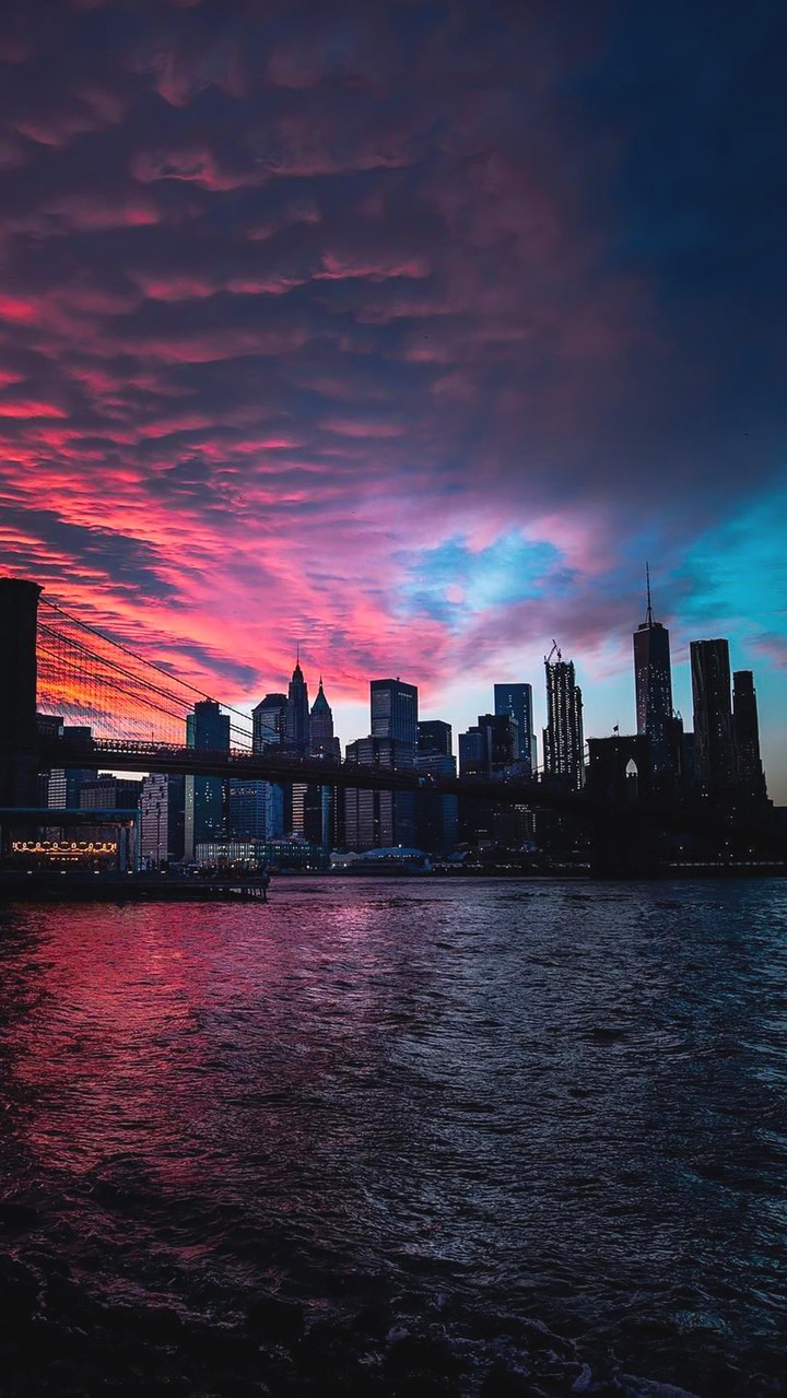 The blending sky city