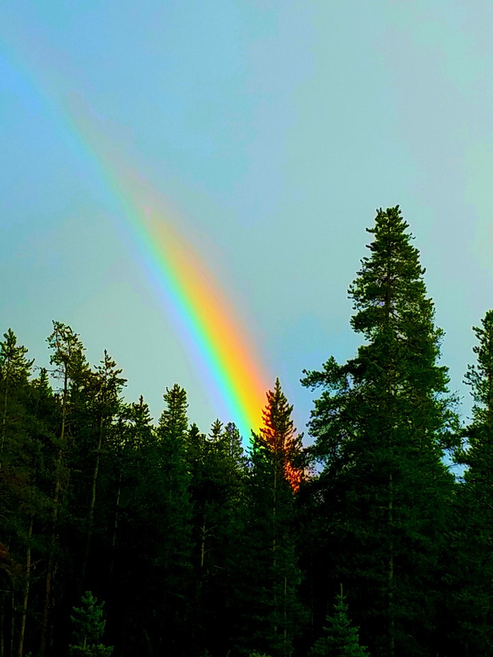 Breckenridge Colorado Rockies Rainbow