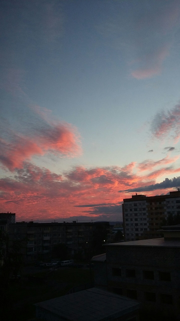красивый закат