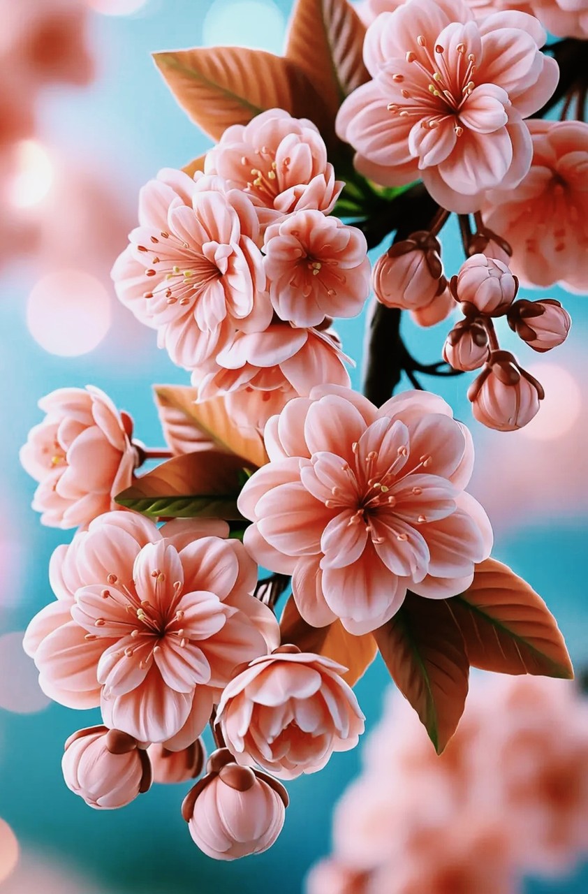 hình nền floristry, pink