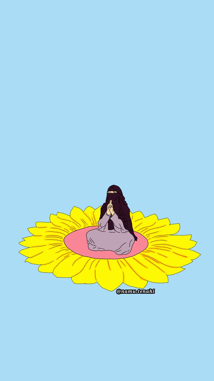 hijab drawing