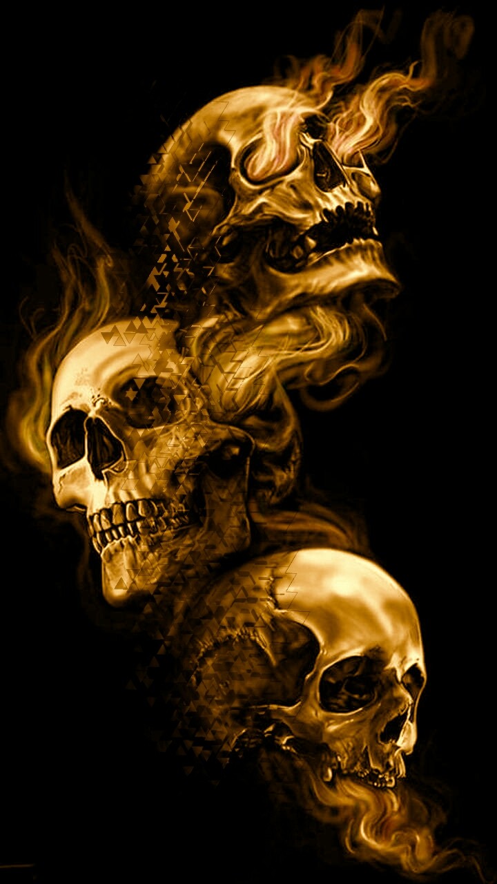 Gothic skulls