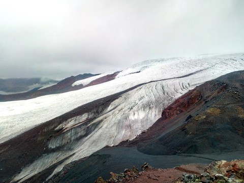 the mountains