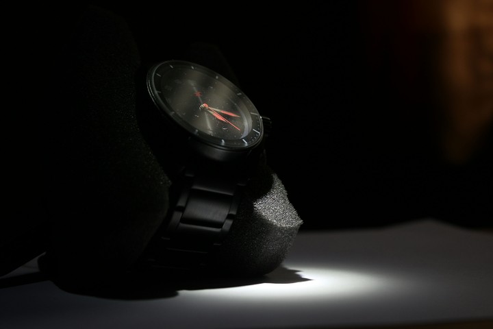 spotlight, watch, black