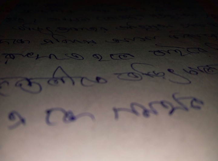 hand writing