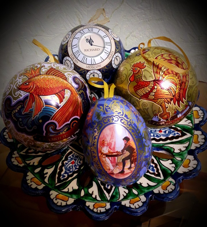 новогодние игрушки