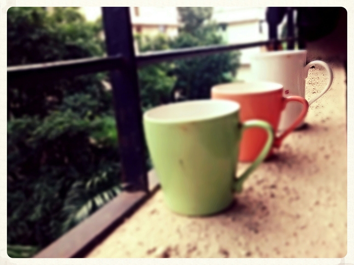 Good Morning tea cup.