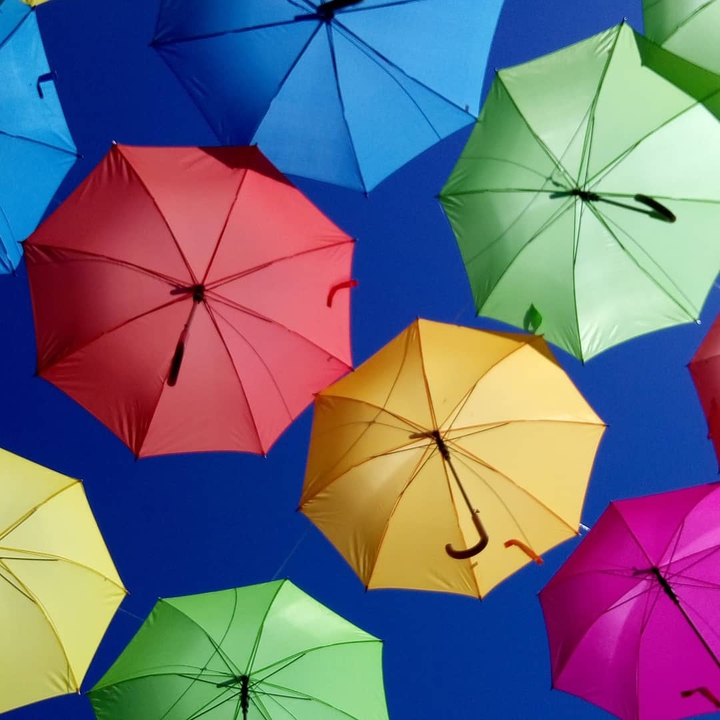 umbrella in summer