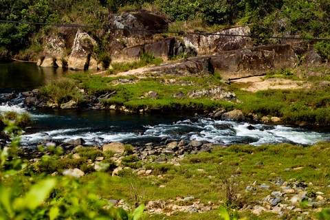 bedrock, landscapes achtergronden