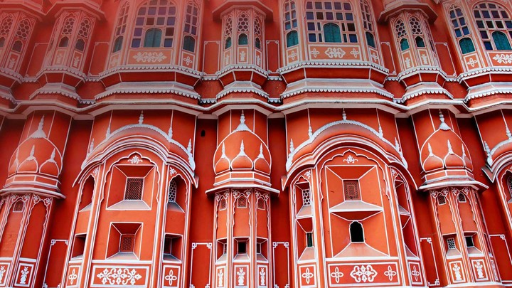 Hawa Mahal of Pink City