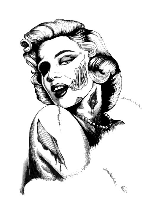 Scary woman