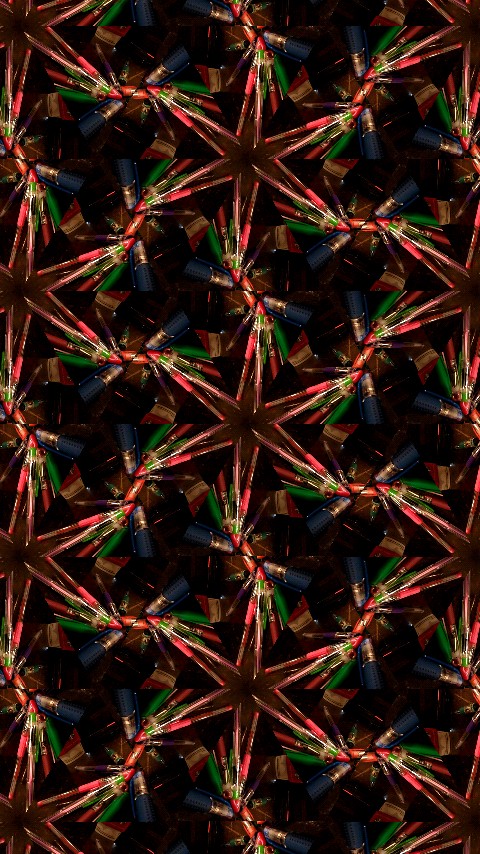 gel pens kaleidoscope