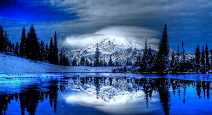 blue