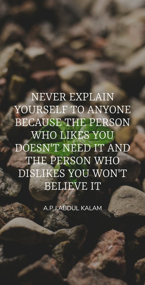 CHARACTER EXPLAIN EVERYTHING