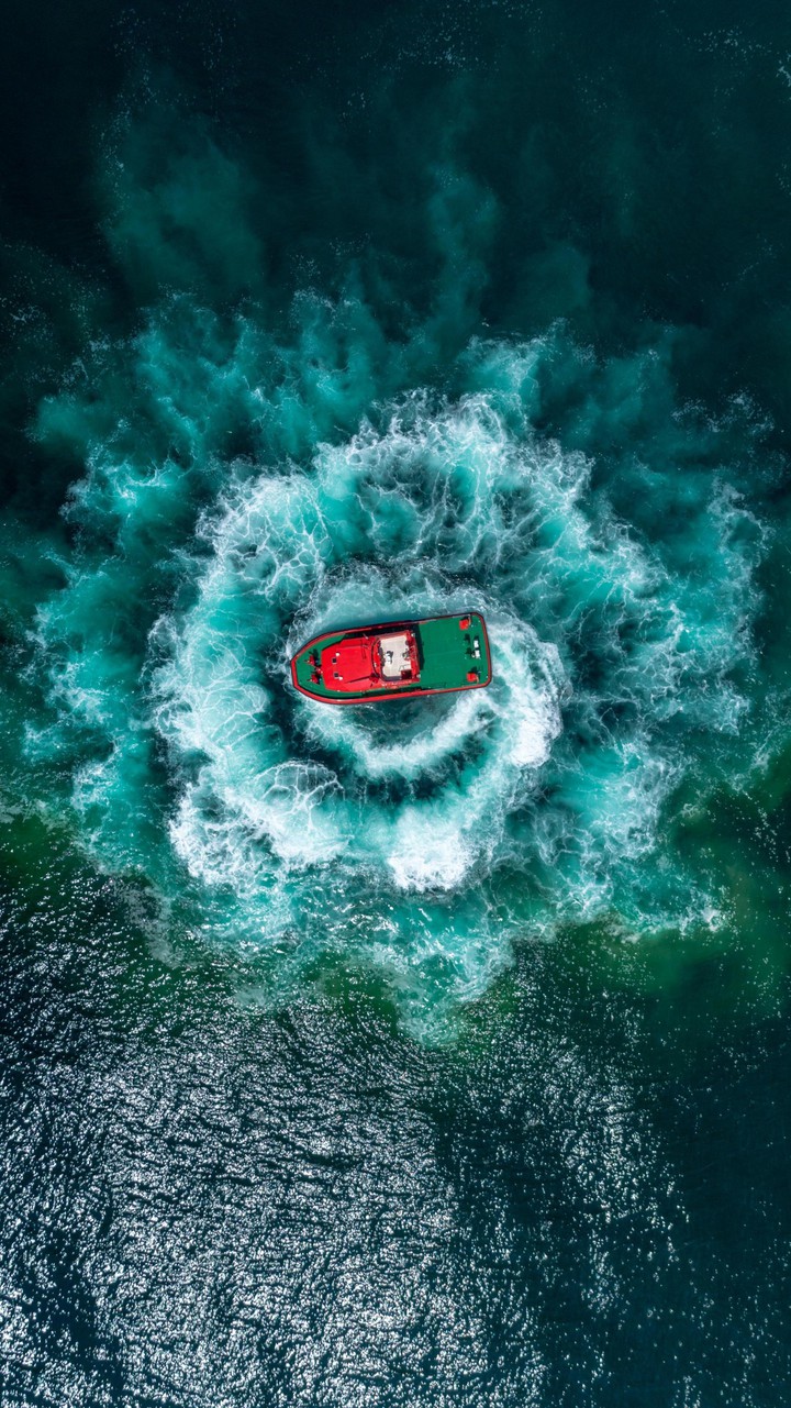 boat in the sea