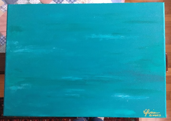 Moment of sea.