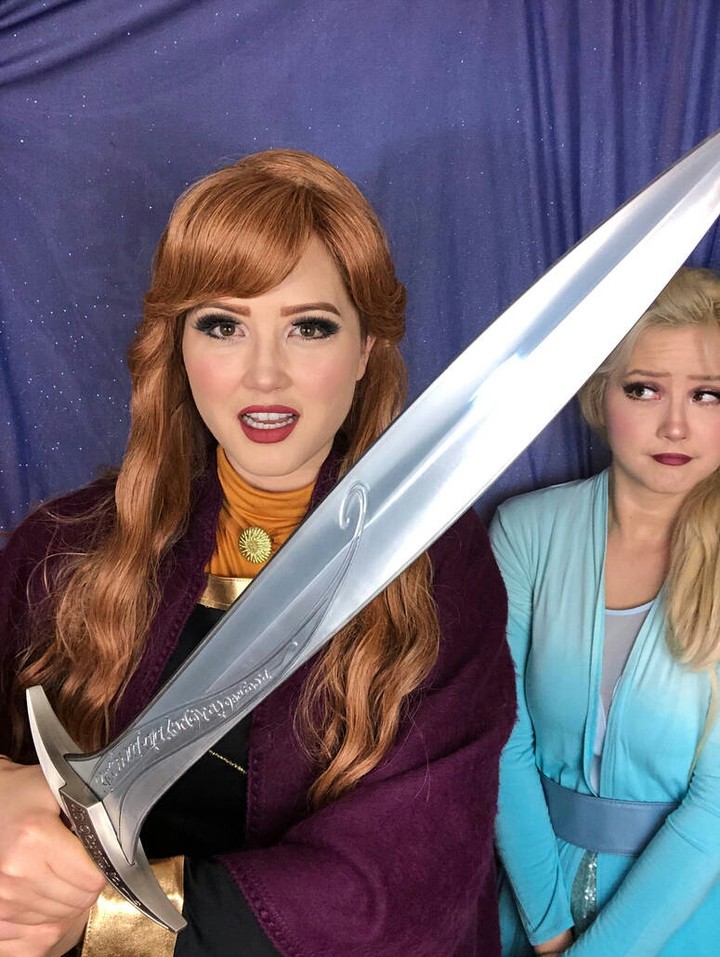 Anna and Elsa