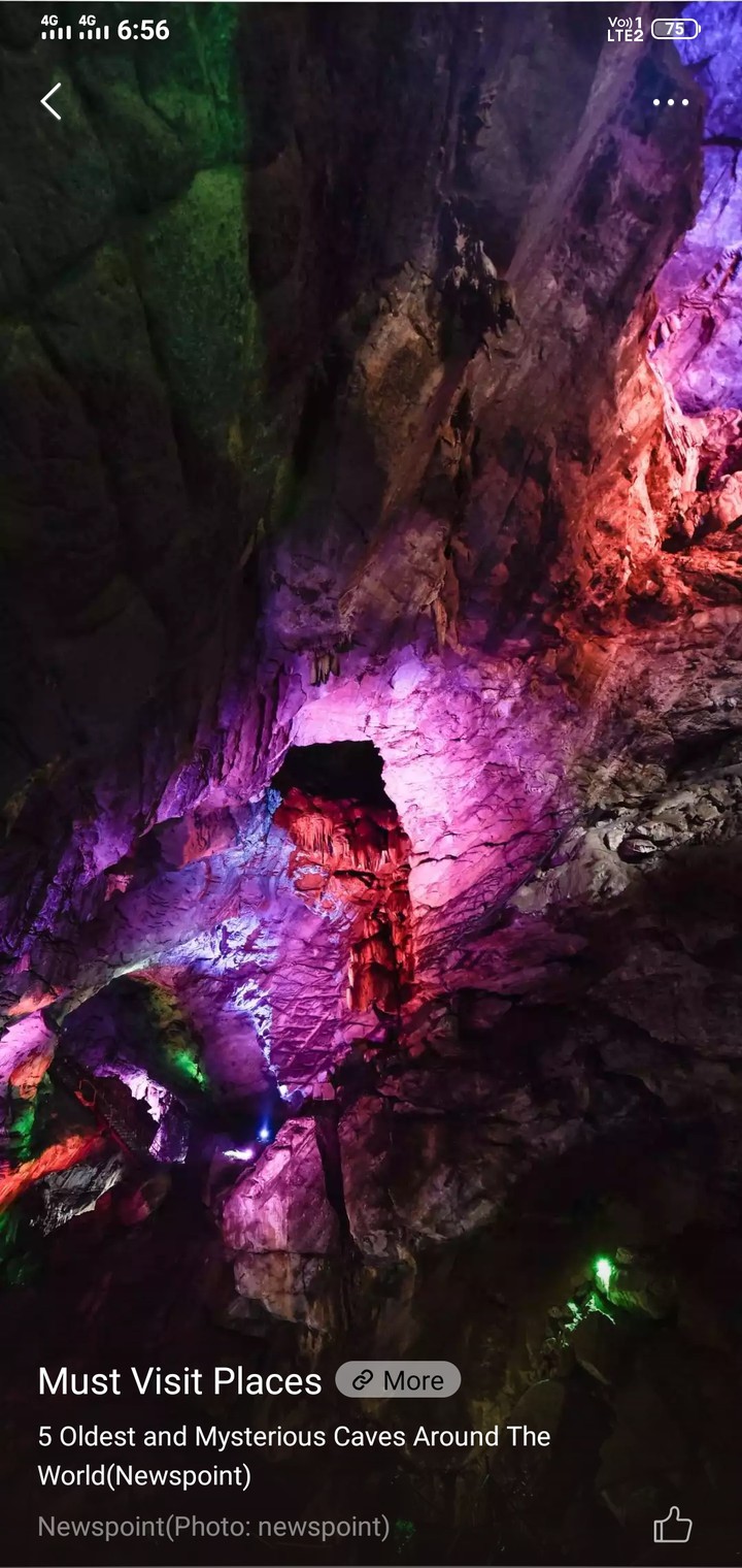 mysterious cave