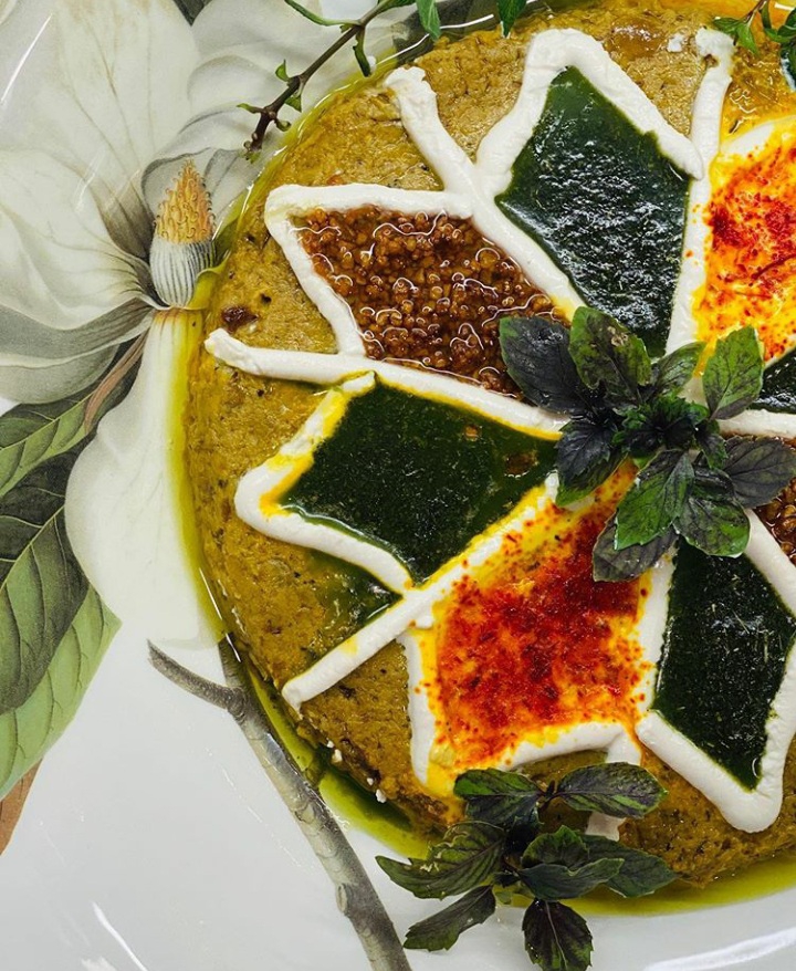Eggplant curd
