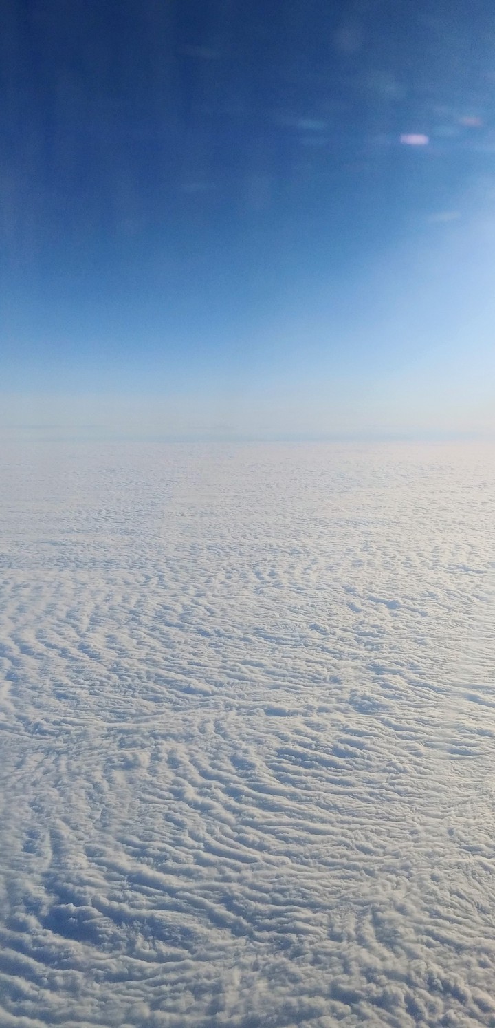 flying over the sky