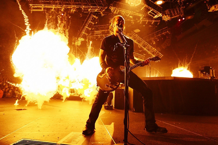 James Hetfield com Metallica