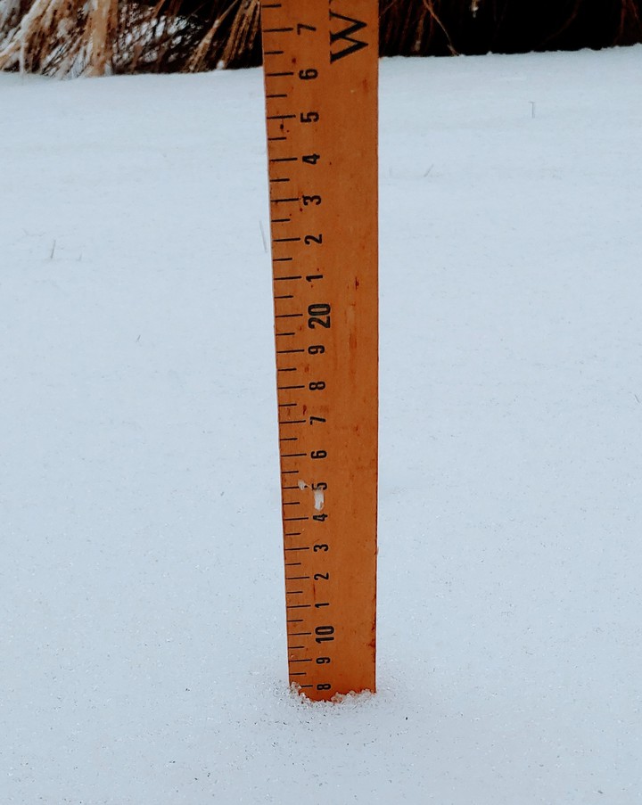 snow & Ice for last 3 days