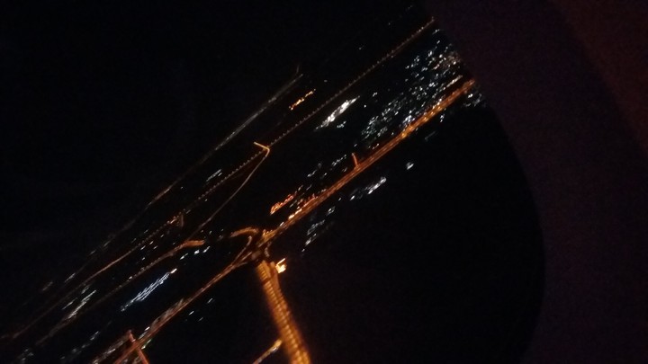 high up in the sky