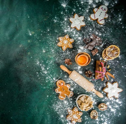 holiday baking - gingerbread & spices