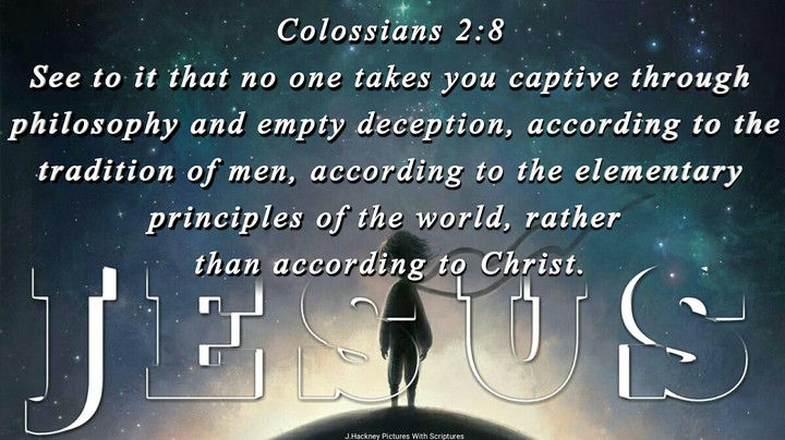 follow Jesus, not Man.