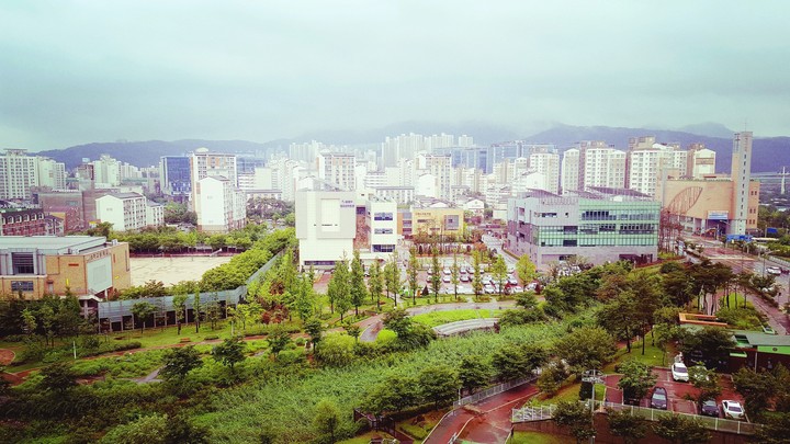 down town