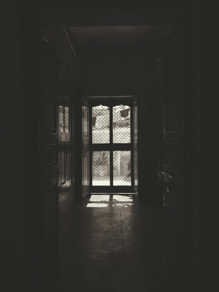 at my home